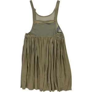 Seneca Rising Womens Mesh Strap Tunic Tank Top, Green, NWT